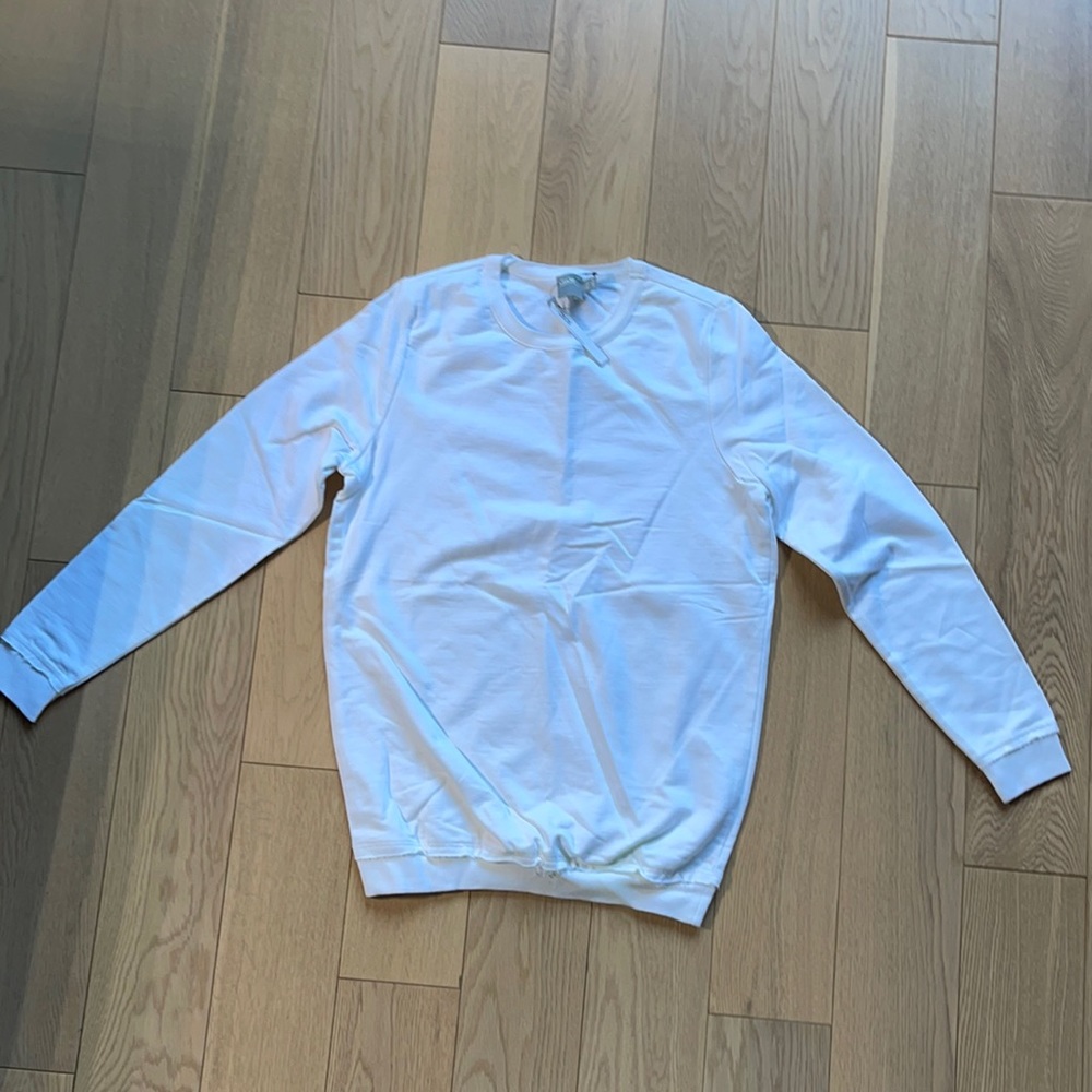 ASOS white crew sweatshirt 4